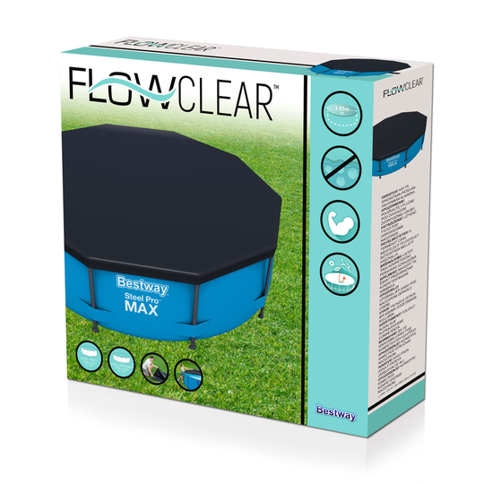 Bestway Uima-altaan suoja Flowclear 305 cm