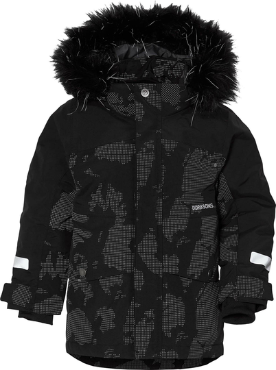 Didriksons Bjärven Parka, Island Print Reflex, Koko 90