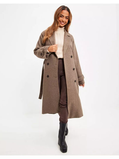 Object Collectors Item Objkeily L/S Coat Noos Fossil Melange