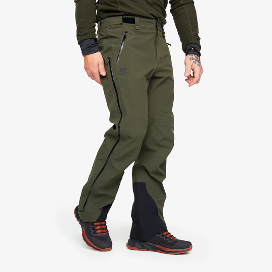 Cyclone Zip-up Pants Miehet Forest Night, Koko:2XL - Ulkoiluhousut, Vaellushousut & Retkeilyhousut