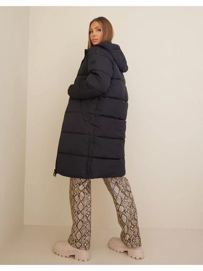 Only Onlamanda Long Puffer Coat Cc Otw Black