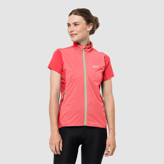 Tourer Softshell Vest W Punainen S