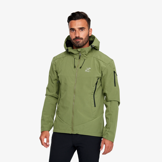 Tornado Jacket Miehet Olivine, Koko:XL - > Softshell-takit
