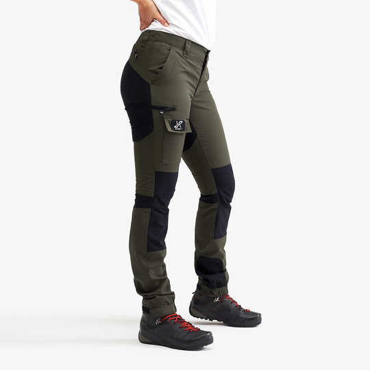 Nordwand Pants Naiset Mossgrey, Koko:L - Ulkoiluhousut, Vaellushousut & Retkeilyhousut