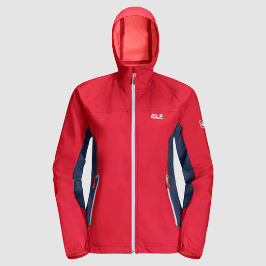 Eagle Peak II Softshell W Punainen XXL