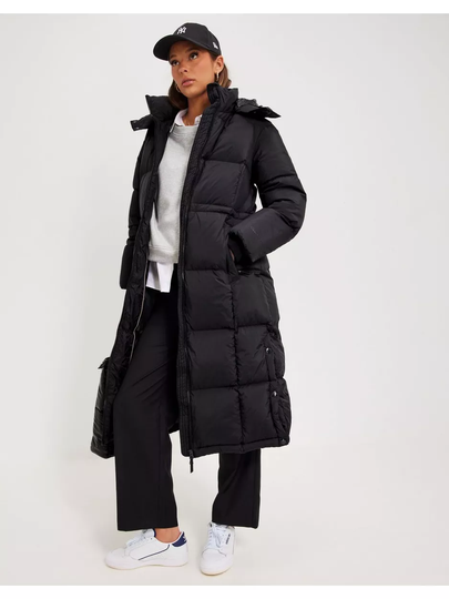 Gant D2. Full Length Down Coat Black
