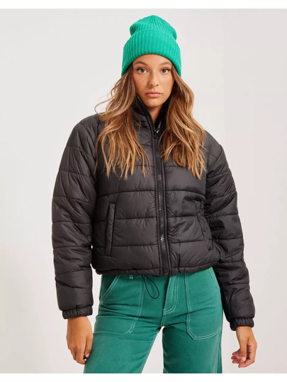 Abrand Jeans A Puffa Jacket Black