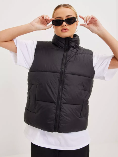 Neo Noir - Liivit - Black - Berta Puffer Vest - Takit - Vests