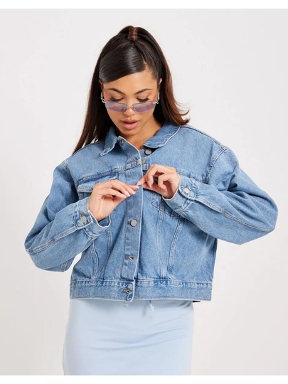 JJXX Jxmadison Relaxed Jacket NAKM302 Medium Blue Denim