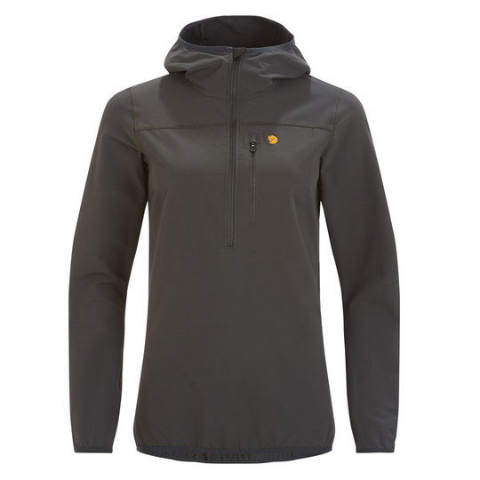 Fjällräven Bergtagen Stretch Half Zip W - Basalt - Naiset - L