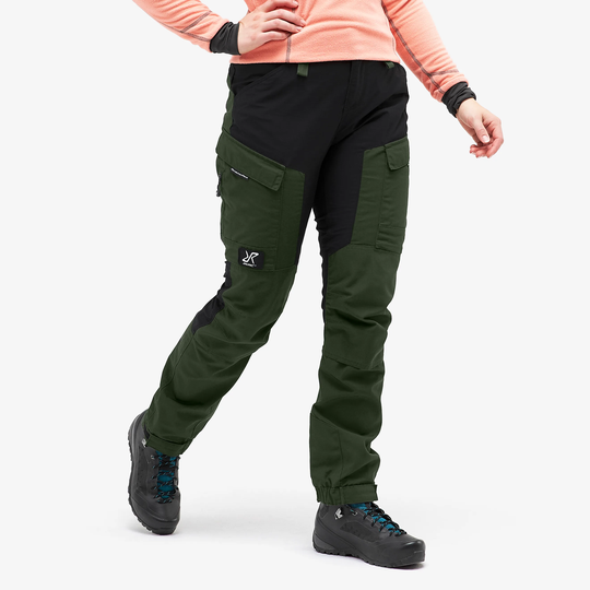 RVRC GP Short Pants Naiset Forest Green, Koko:2XL - Ulkoiluhousut, Vaellushousut & Retkeilyhousut