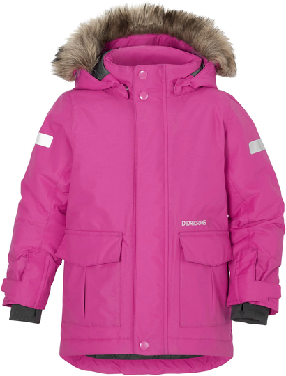 Didriksons Tokala Parkatakki, Plastic Pink 90