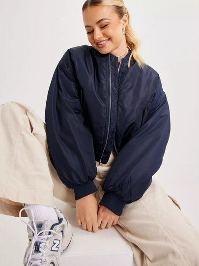 Neo Noir - Bomber-takit - Navy - Nadja Bomber Jacket - Takit