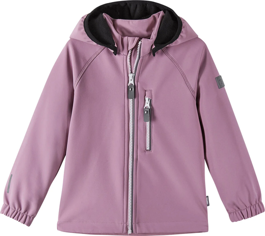 Reima Vantti Softshell-Takki, Grey Pink, Koko 110