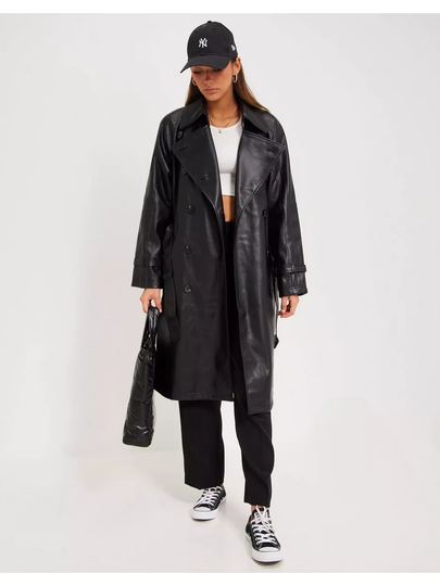 Adidas Originals Faux L Trench Black