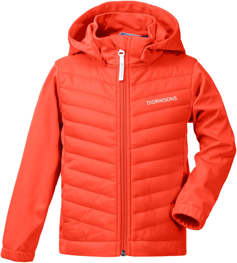 Didriksons Briska Softshell Takki, Poppy Red, 80