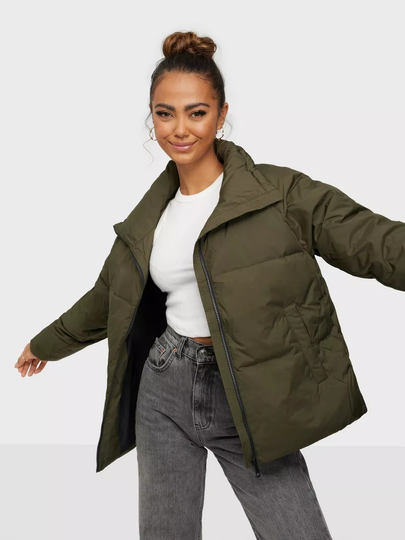 Selected Femme - Puffer-takit - Tarmac - Slfdaisy Redown Jacket B Noos - Takit