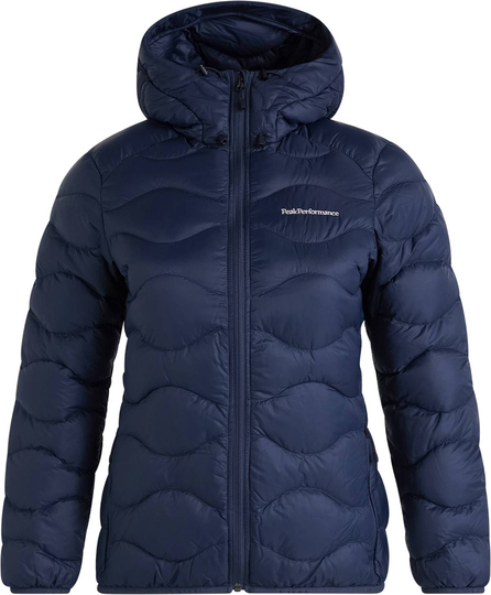 Women's Helium Down Hood Jacket 2022 Autumn Tummansininen S