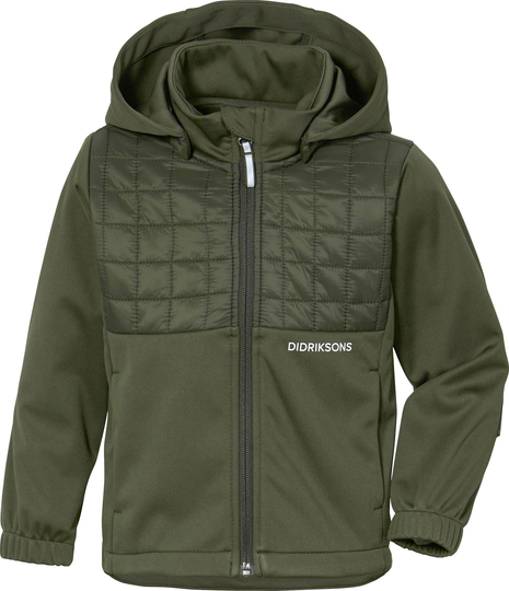 Didriksons Briska Softshell-Takki, Deep Green, Koko 80