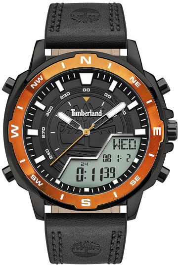 Timberland Miesten kello TDWJD2004501 Harmaa/Nahka Ø49 mm