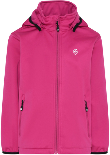 Color Kids Vuorellinen Softshell-takki, Festival Fuchsia, Koko 92
