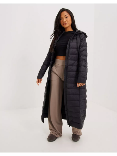 Vila Vimanya Long Down Jacket - Noos Black