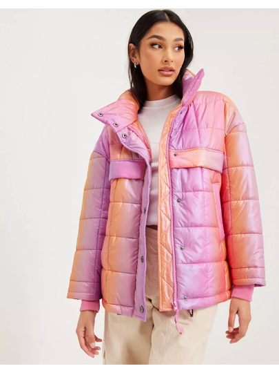 Co'couture Gletcher Crop Skiing Jacket Pink