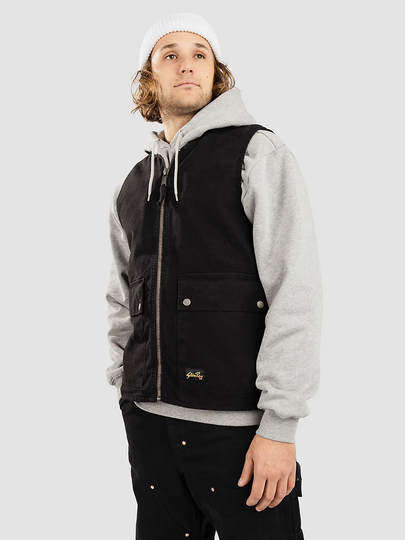 Stan Ray Works Vest musta
