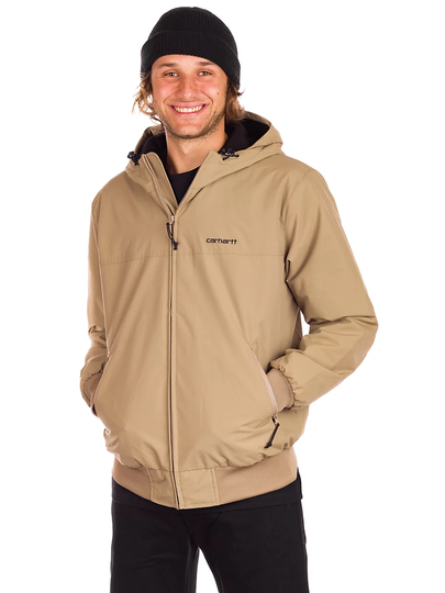 Carhartt WIP Hooded Sail Jacket ruskea