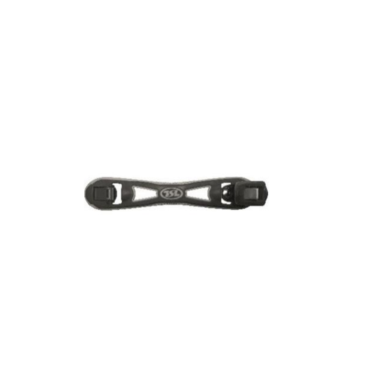 TSL Hihna Bi-strap, 19mm solki Harmaa