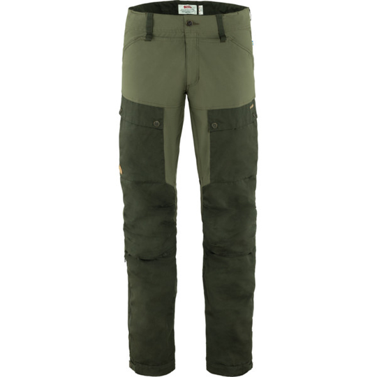 Fjällräven Keb Trousers M Reg - Deep Forest-laurel Green - Miehet - 44