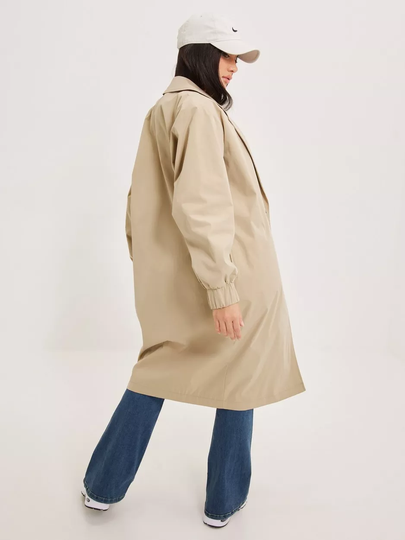 Noisy May - Trenssit - Nomad Dtm Lining - Nmsoffy Ls Trenchcoat Fwd Noos - Takit