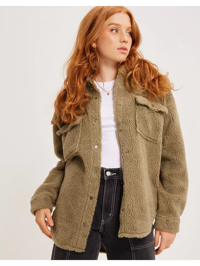 Noisy May Nmsakiran L/S Long Shacket Dd Mermaid