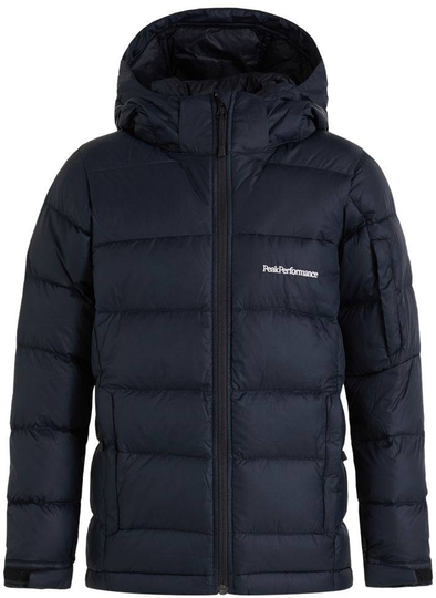 Jr Frost Down Jacket Musta 160