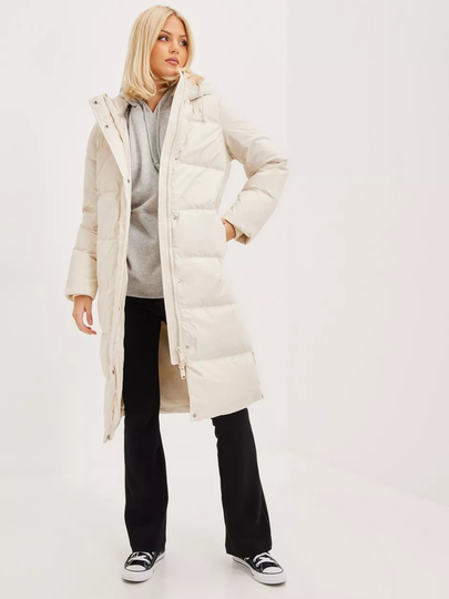 Vero Moda - Toppatakit - Birch - Vmericaholly Long Down Jacket Noos - Takit