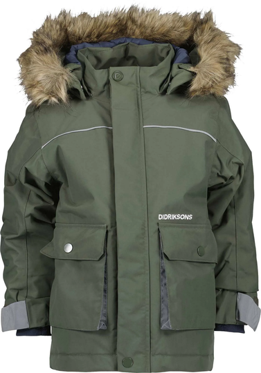 Didriksons Björnen Parka, Deep Green, Koko 140