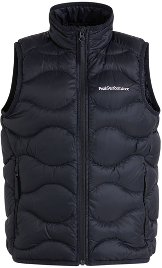 Jr Helium Down Vest Musta 160
