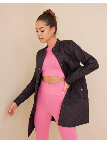 Vila Vitrish Quilted Jacket/Su - Noos Black