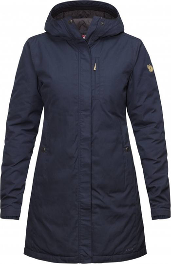 Kiruna W Padded Parka Dark Navy L