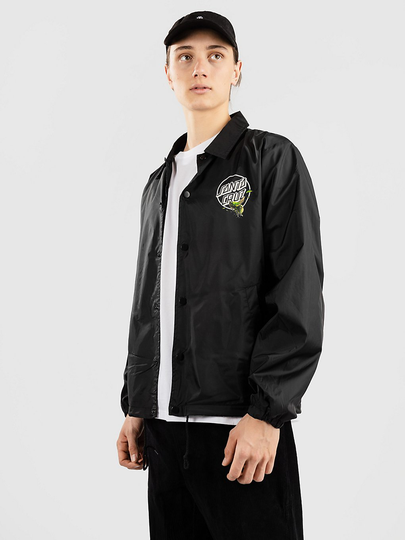 Santa Cruz BT Resurrect Hand Coach Jacket musta