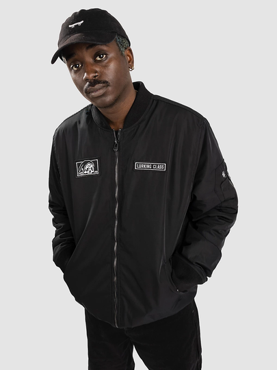 Lurking Class Team Bomber Jacket musta