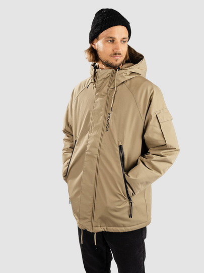 Volcom Stoke Stone Jacket ruskea