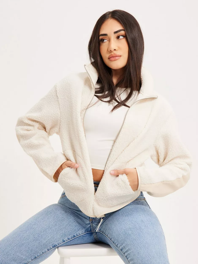 NLY Trend - Teddytakit - Offwhite - Cosy Pile Jacket - Takit