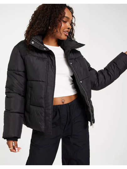 NLY Trend Puff It Up Jacket Musta