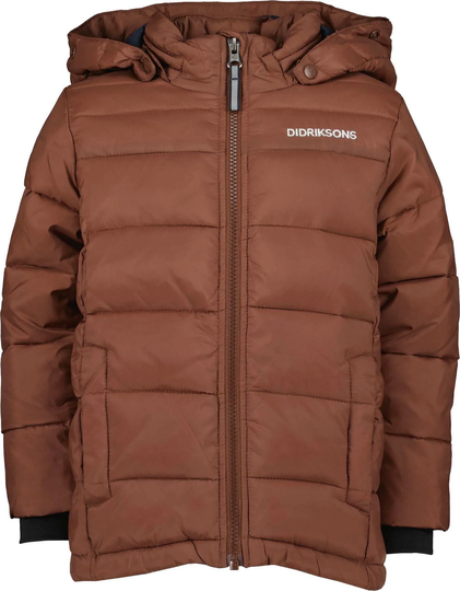 Didriksons Rodi Puffer-Takki, Earth Brown, Koko 80