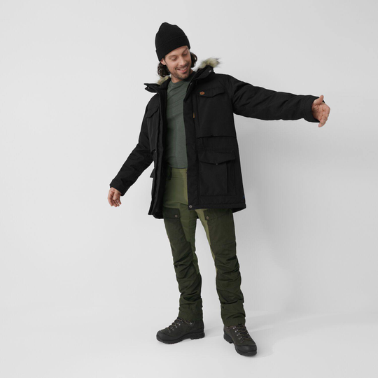 Men's Nuuk Parka Musta L