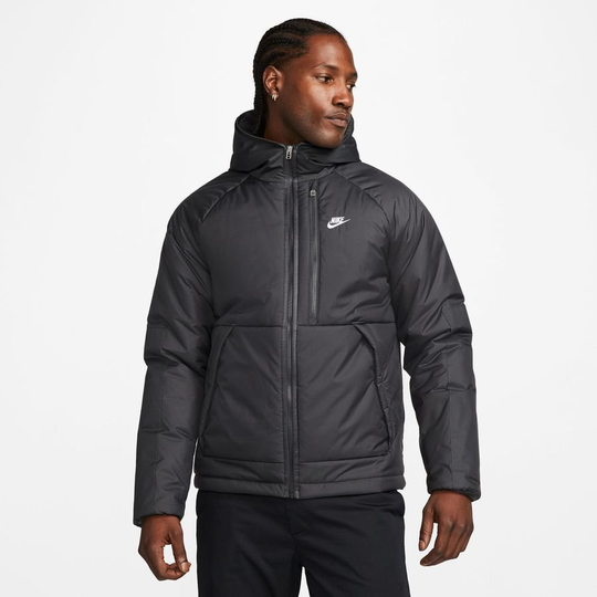 Nike Talvitakki NSW Therma-FIT Hoito Legacy - Harmaa/Valkoinen