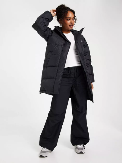 Levi's - Puffer-takit - Black - Larkin Puffer Mid - Takit