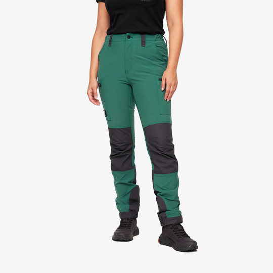 Nordwand Flex Pants Naiset Sage Green, Koko:XL - Ulkoiluhousut, Vaellushousut & Retkeilyhousut