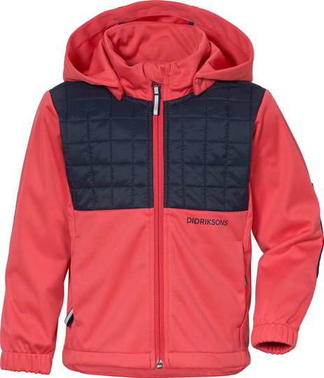 Didriksons Briska Softshell-Takki, Modern Pink, Koko 80